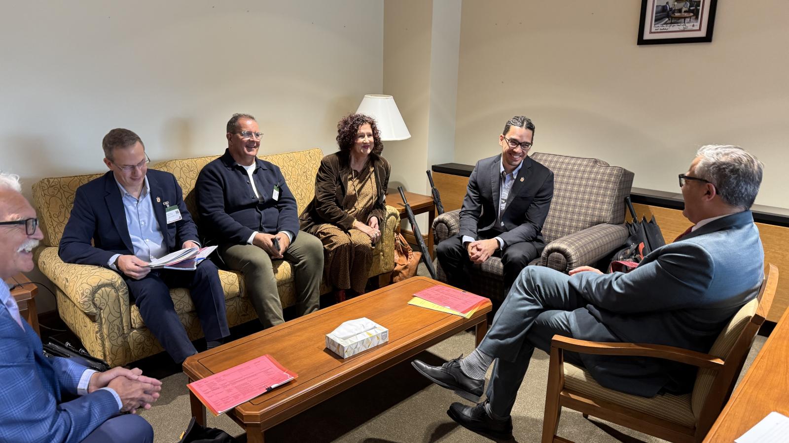 Meeting with Parliamentary Secretary Mike Kelloway