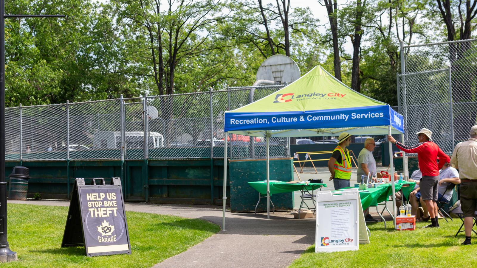 Bike Valet at Douglas Park