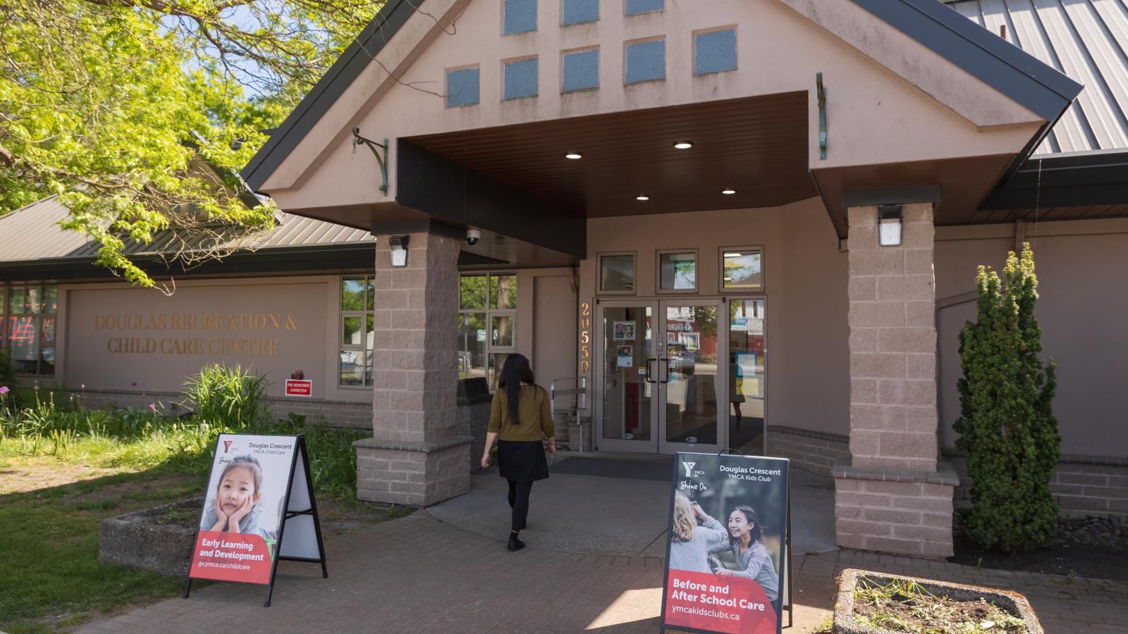 front entrance of DRCC
