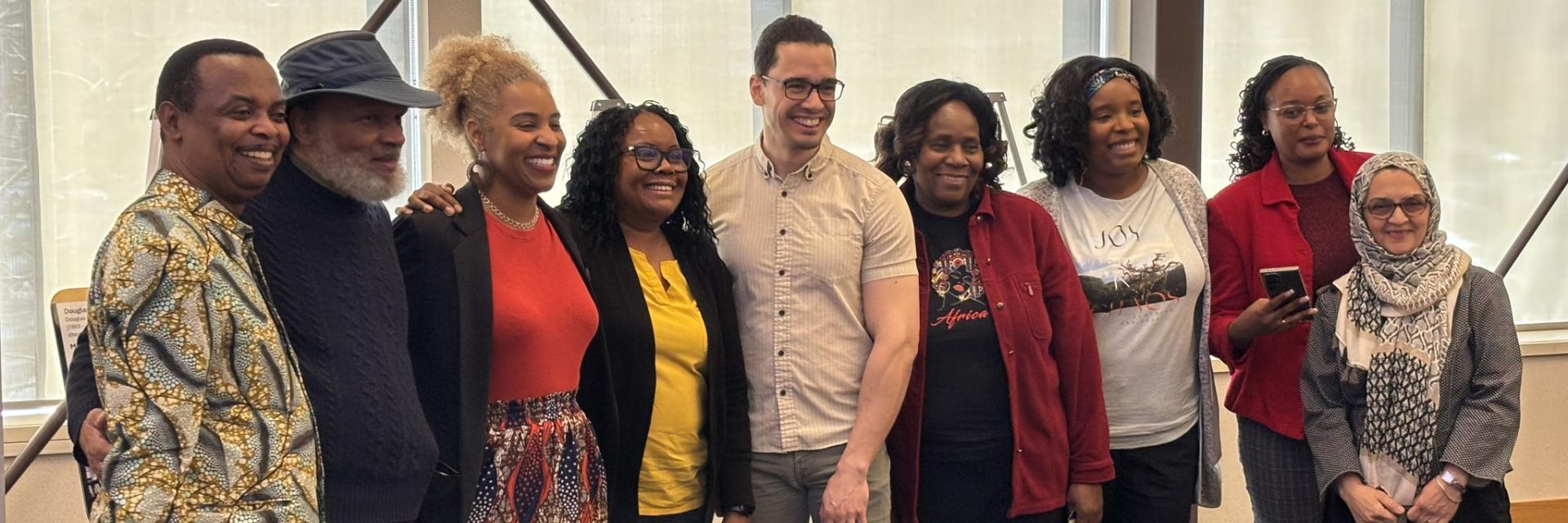 Black History Month panel from 2025