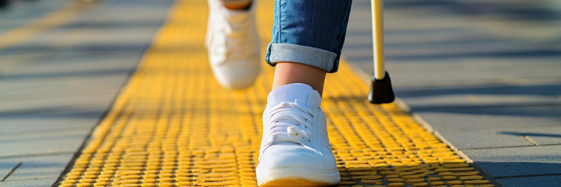 accessible cross walk