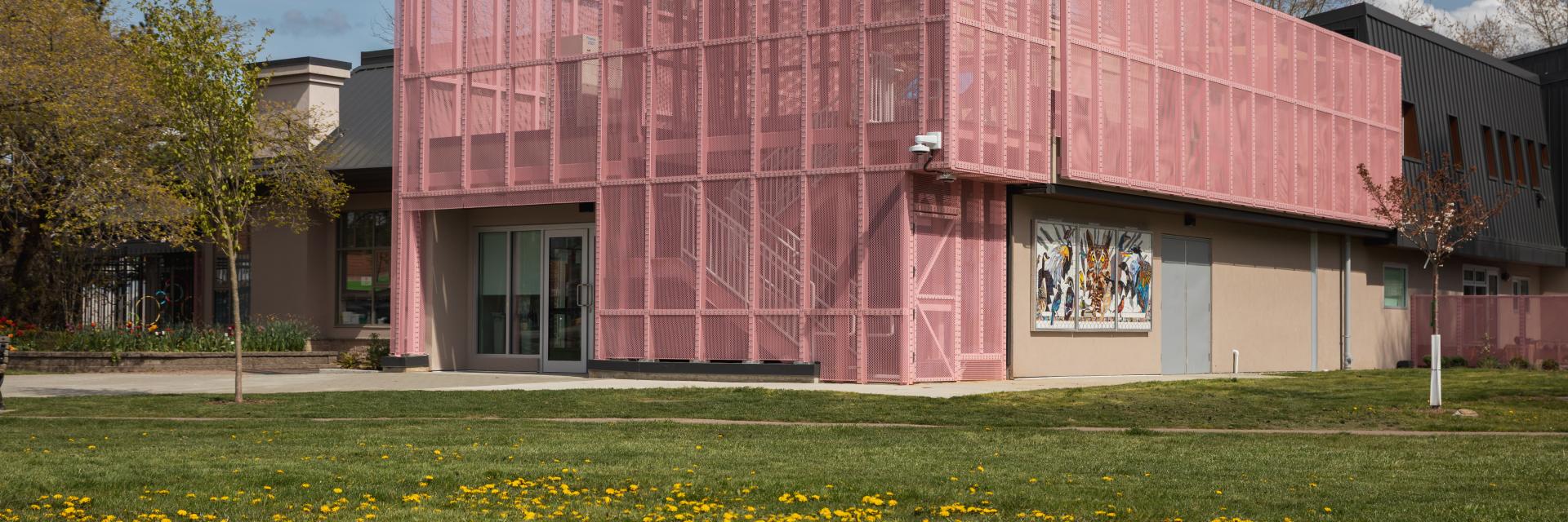 an exterior photo of the Douglas Recreation and Child Care centre