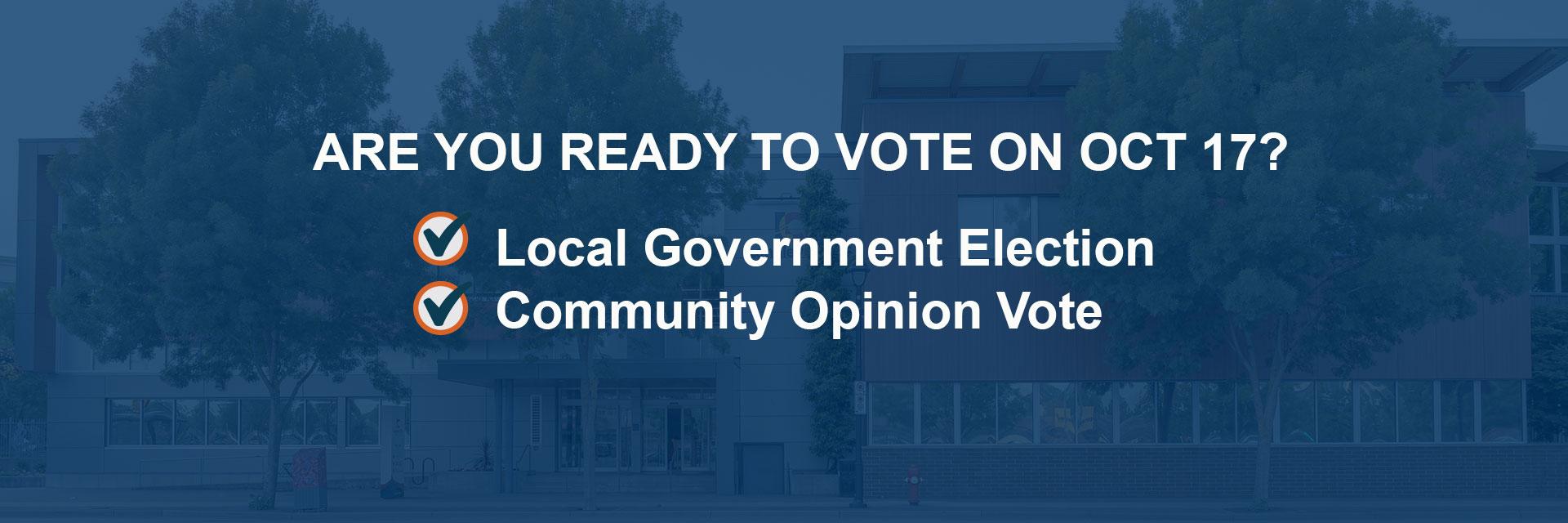 Are you ready to vote?