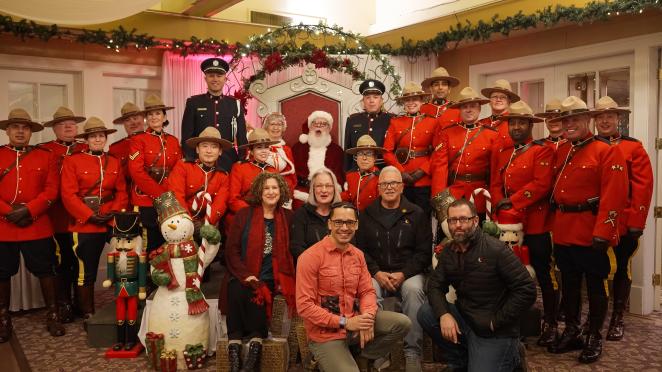 Mayor and Council at Christmas Wish Breakfast