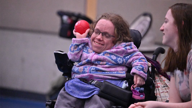 adapted boccia