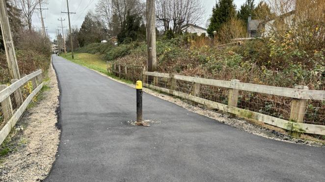 2026 Michaud Greenway Paving Completed