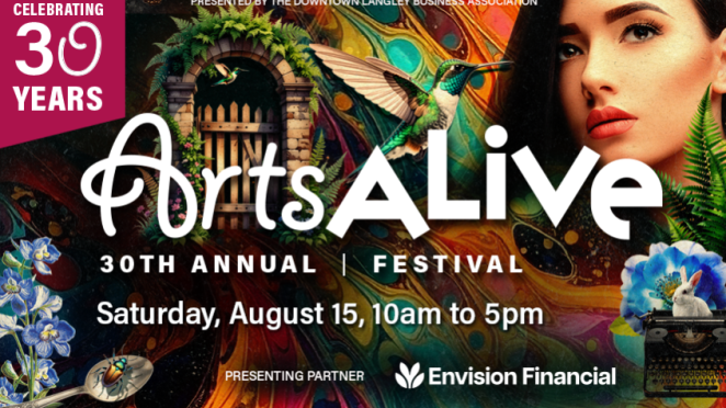 Arts Alive Festival poster