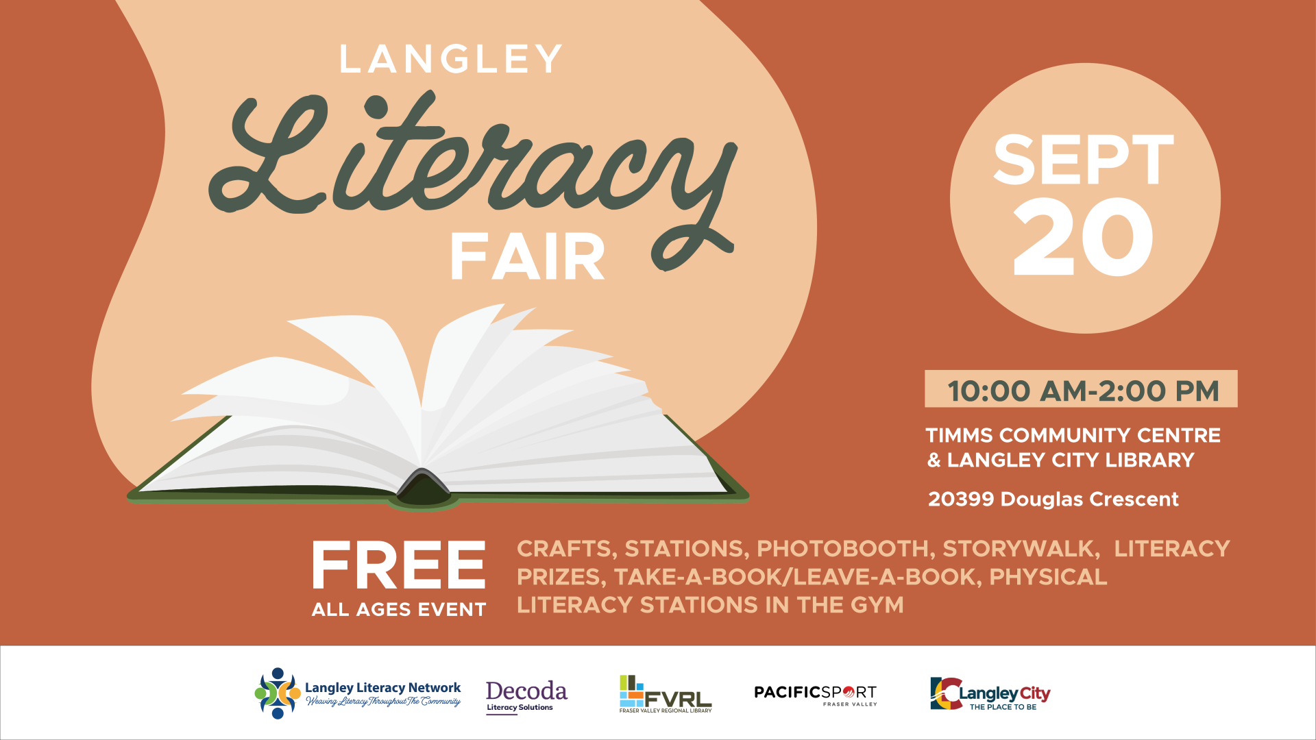 Langley Literacy Fair poster
