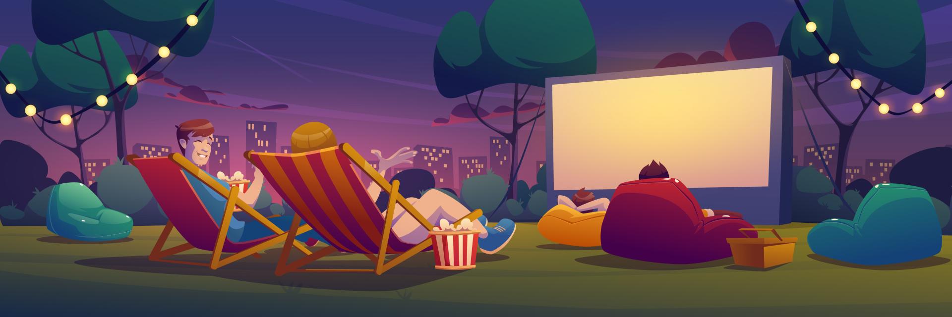 outdoor movie