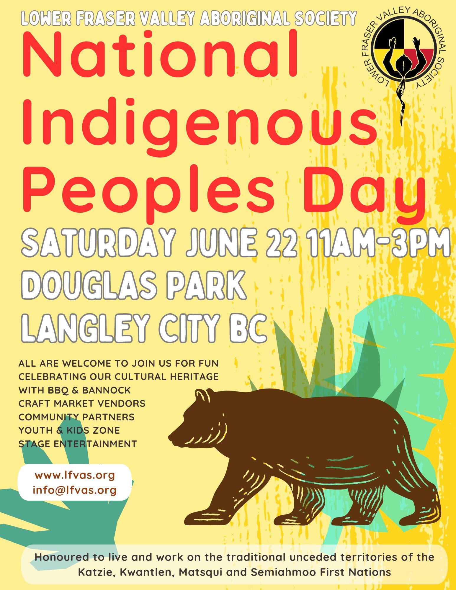 National Indigenous Peoples Day poster