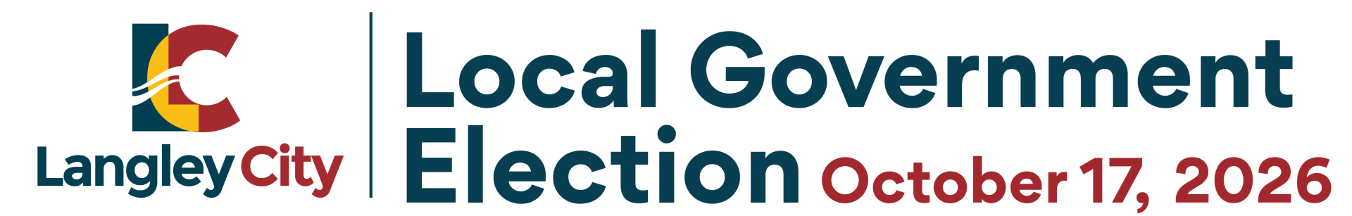 Langley City Local Government Election Logo - October 17, 2026